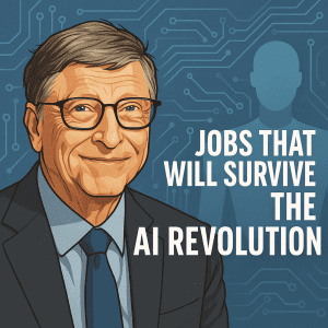 Read more about the article Jobs That Will Survive the AI Revolution — According to Bill Gates