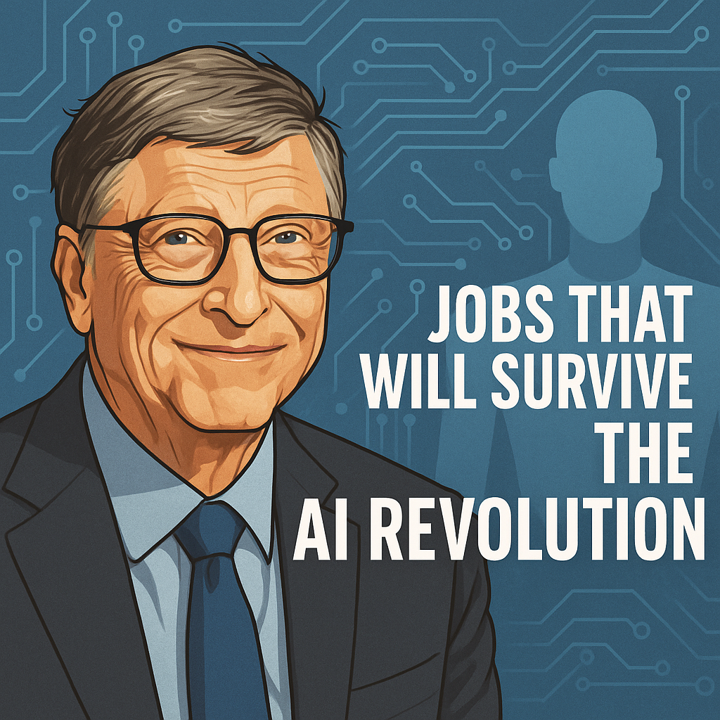 You are currently viewing Jobs That Will Survive the AI Revolution — According to Bill Gates